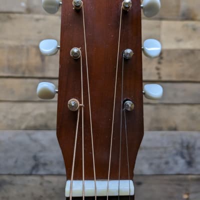Vintage Kay Silvertone Model 319.12089 Acoustic Parlor Guitar image 4