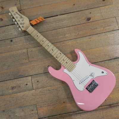 Harmony 02825 1/2 Size Electric Guitar - Pink image 1