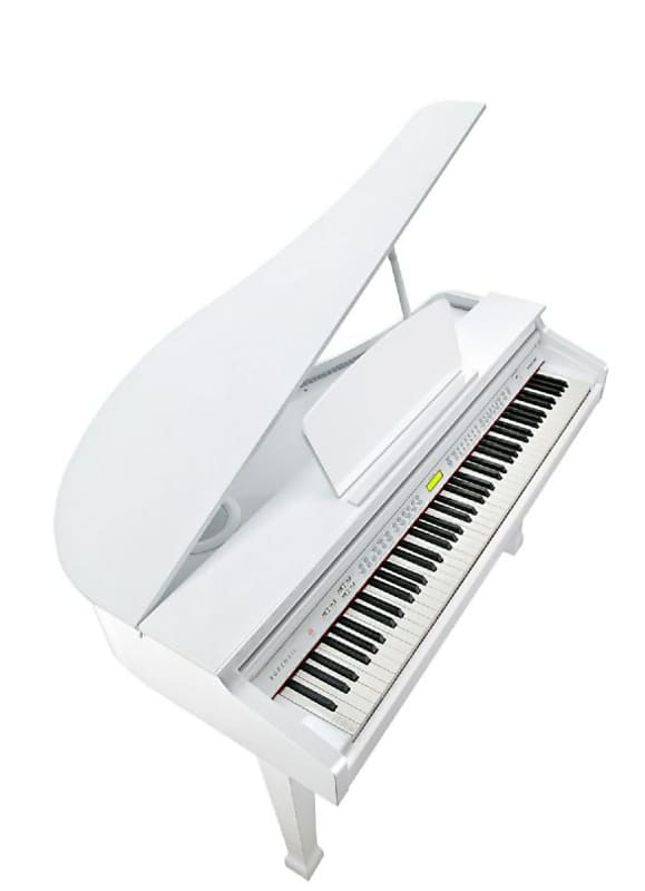 Kurzweil Kurzweil KAG-100-WHP Digital Grand Piano.  White image 1