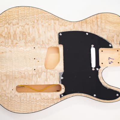 Burl Ash TL Electric Guitar Kit image 2
