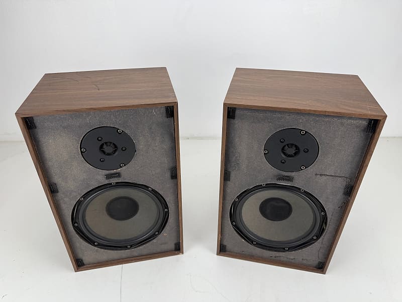 Unknown Bookshelf Speaker Set With Philips components - Fully Working  			