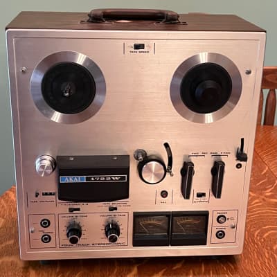 Akai 1722W Stereo Reel to Reel Tape Deck Recorder Project or Parts
