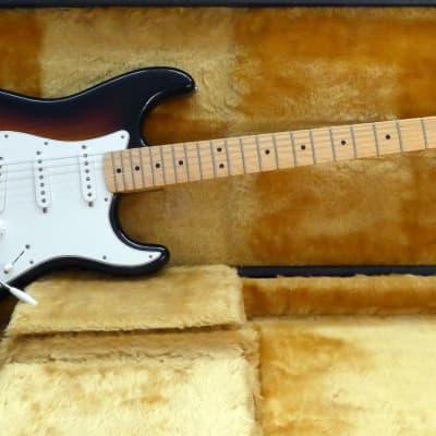Fender Stratocaster Bullet Era 3-Tone Sunburst RI image 1