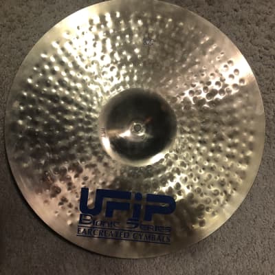 UFIP 16" Bionic Crash Cymbal - 1159g - Brilliant - Free shipping image 4