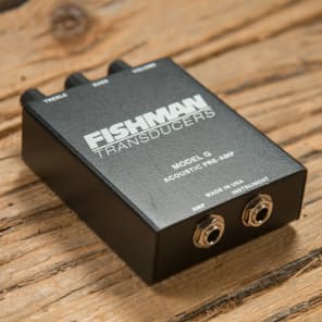 Fishman Model G Preamp USED | Reverb