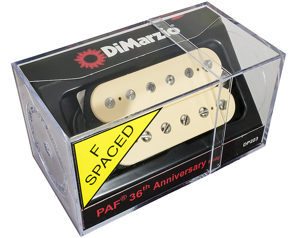 DiMarzio DP223FCR PAF 36th Anniversary F-Spaced Bridge Humbucker | Reverb