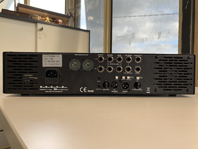 Eden Amplification WTP600 World Tour Pro 600-Watt Bass Head