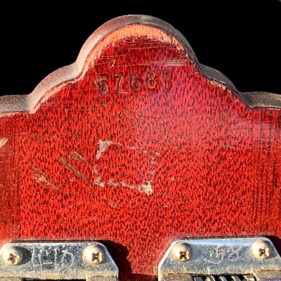 Guild M-85 II Bass  1971 See-thru Red image 7