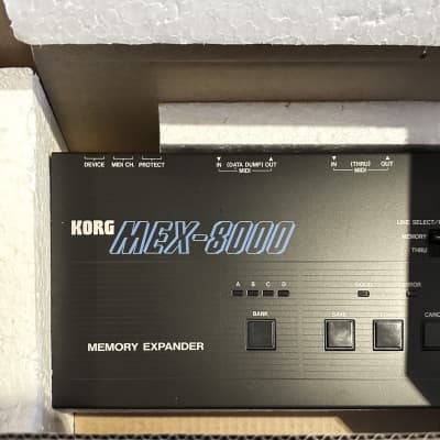 Korg MEX-8000 Memory Expander // NOS Boxed!!