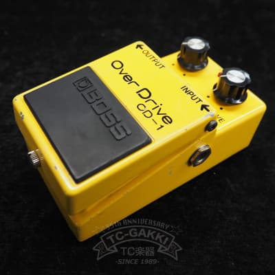 ギター boss OD-1 TL4558P ギター boss OD-1 TL4558P BOSS OD-1 Over Drive (Silver Screw