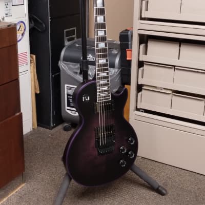 Gibson Les Paul Axcess Custom Purple Widow in Satin Black/Purple w/Full Warranty! image 3