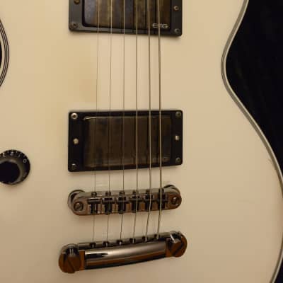 ESP Eclipse II Artist Owned! White RARE Left Hand LH Lefty Gotoh EMG James Hetfield Het Set image 17