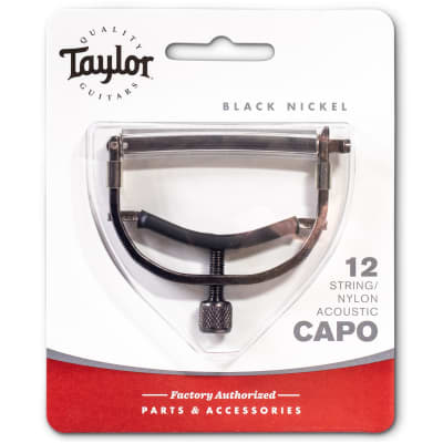 Taylor Capo, 12-String/Nylon, Black Nickel for sale