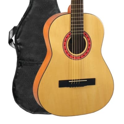 Indiana COLT Standard Size 36-Inch Spruce Top 6-String Acoustic Guitar w/Gig Bag for sale