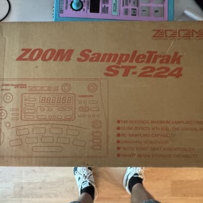 Zoom SampleTrak ST-224 Sampler 1999 - 2004 - Black image 3