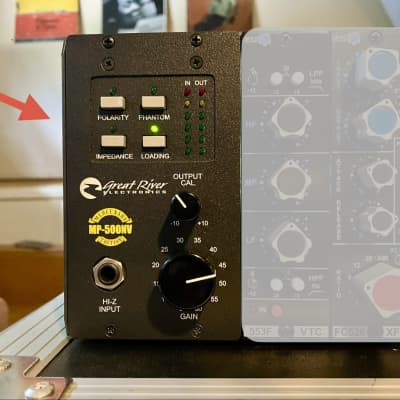 Great  MP-500NV マイクプリ API500 Great River MP-500NV 500-Series Preamp | FrontEndAudio.com