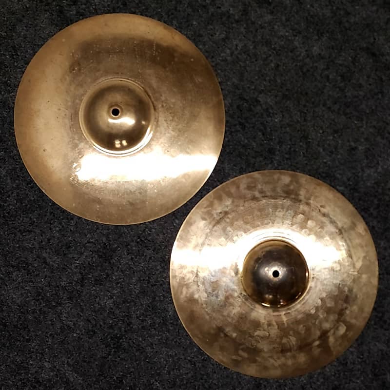 Used Sabian Hi Hat Cymbals Brilliant 14" Good Reverb