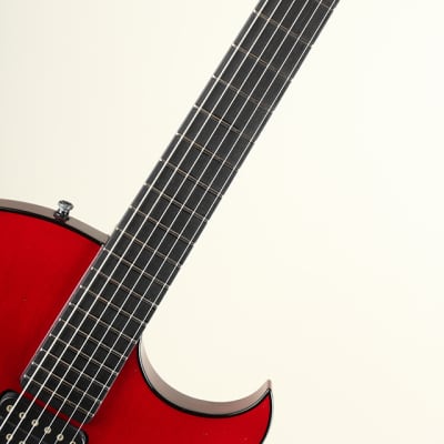 Marchione Semi-Hollow Stop Tail piece Red 2012 image 5