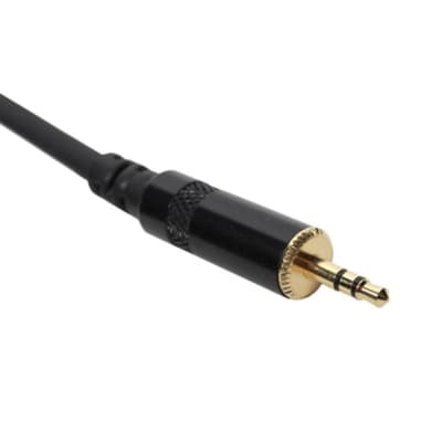 SuperFlex GOLD SFP-Y05XM3.5MM 3.5mm TRS to Dual XLR Male Y Patch Cable, 5ft image 7