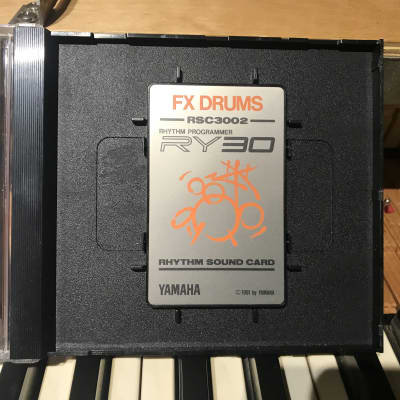 Yamaha RSC3002 "FX Drums" cartridge for the RY30 - 1990's image 2
