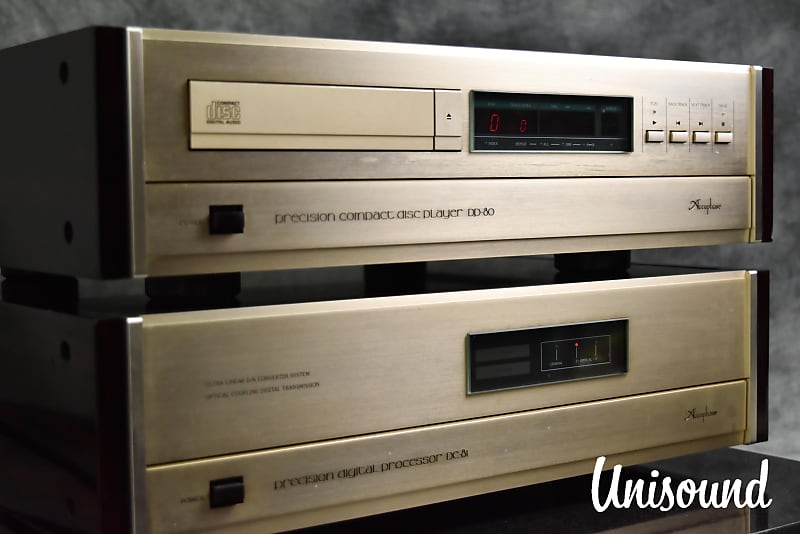 Accuphase DP-80 Compact Disc CD Player & DC-81 DAC in Very Good Condition