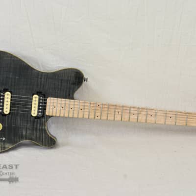 Sterling by Music-Man Axis Maple Top - Transparent Black image 4