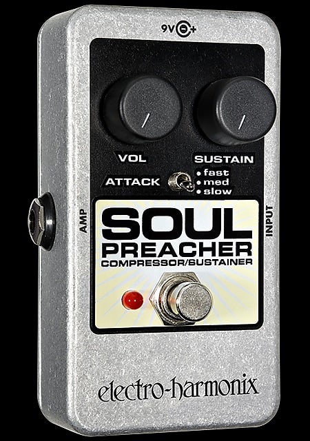 Electro-Harmonix Soul Preacher Compressor/Sustainer Pedal image 1