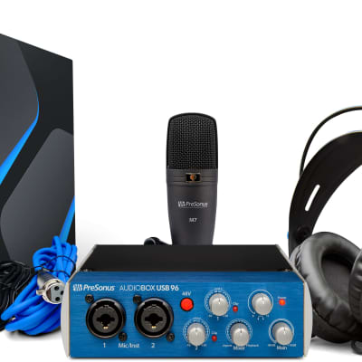 PreSonus Audiobox USB96 Studio USB Audio Interface with Mic & Headphones USB 96 image 1