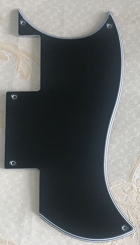 Paick For Epiphone SG Special Guitar Pickguard Scratch Plate,5 Ply Black image 1