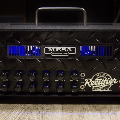 Mesa/Boogie Mini Rectifier 25 - 25-watt Tube Head - Silver Diamond 