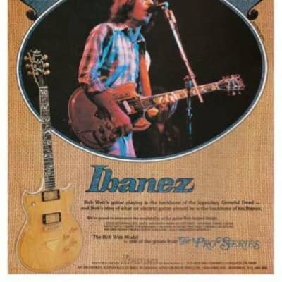Ibanez IBANEZ PROFESSIONAL 2681 Bob Weir Artist model 1977 Natural image 11