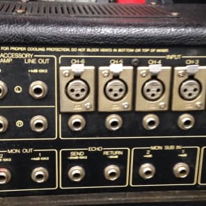 Yamaha AMPLIFIER ミキサー EM-100 ジャンク Yamaha EM‑100 Vintage 6ch Powered Mixer Junk For Parts F/S