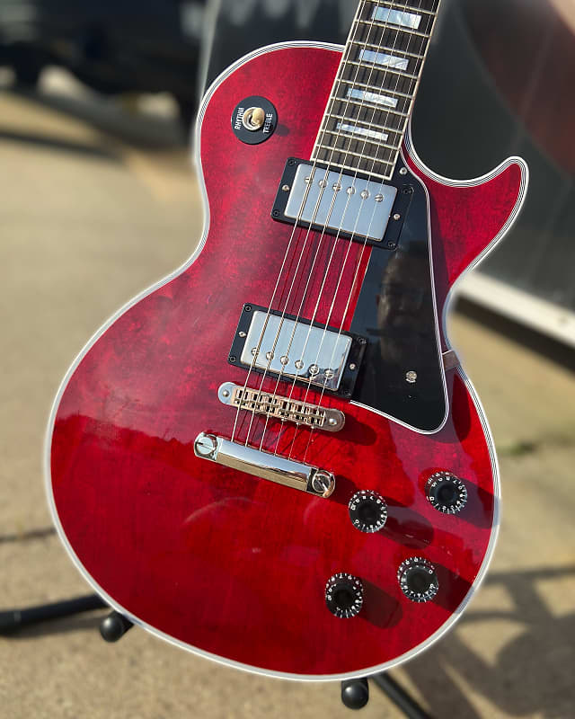 Gibson Les Paul Custom, Nickel Hw, Wine Red Gloss 10lbs 0.6oz image 1