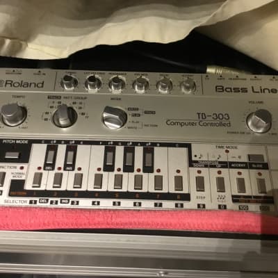 Roland TB-303 Bassline Synthesizer Module 1981 - 1984 - Silver