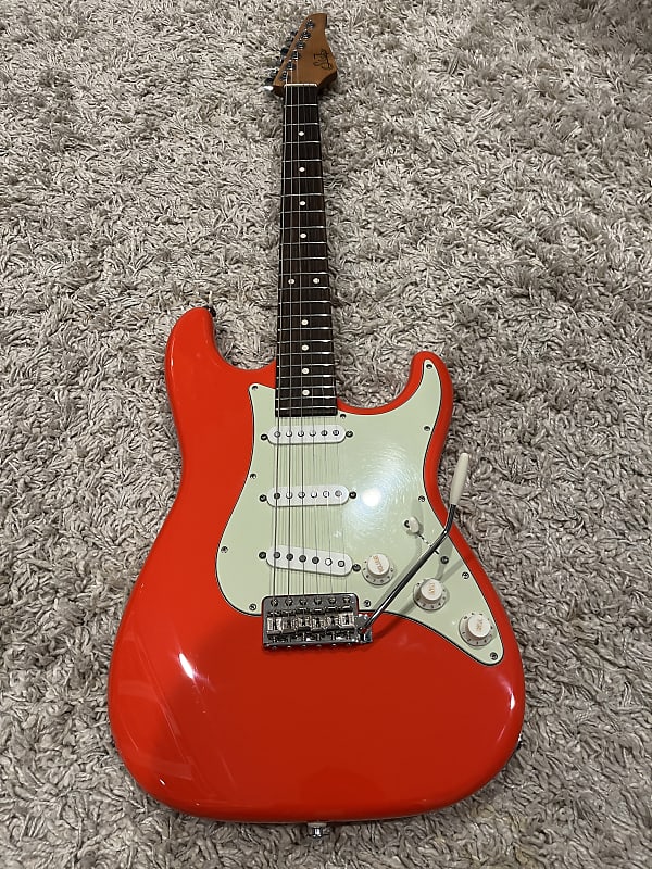 Suhr - Scott Henderson Model Prototype - 2017 Fiesta Red | Reverb