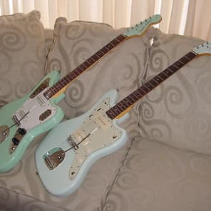 CUSTOM BUILT Fender Squier Vintage Modified Surf Green CUSTOM BUILT Fender Squier Vintage Modified Surf Green