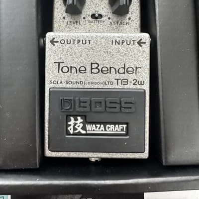 Boss TB-2W Tone Bender Waza Craft 2021 - Present - Silver for sale