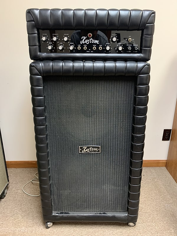 Kustom J 595RV 19651966 Frankenstein Head Reverb