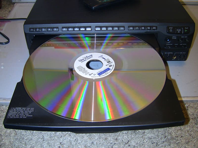 Panasonic LX-K770 Auto Reverse Laserdisc Multi Laser Disc LD