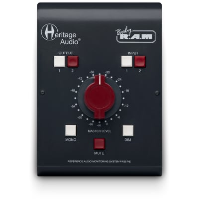 Heritage Audio Baby RAM 2-Channel Passive Studio Monitoring System image 1