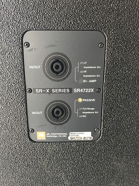 JBL SRX4722 (Pair) JBL SRX Speakers | Reverb