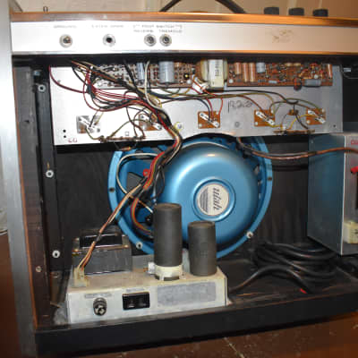 baldwin professional deluxe amplifier 1960's silver image 12