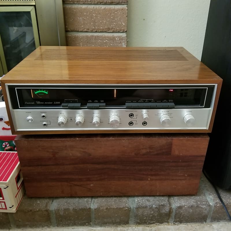 Sansui 3300, 2 Phono Stages, A, B, C Speakers, 1969 Walnut
