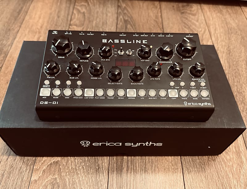 Erica Synths Bassline DB-01 Desktop synthesizer image 1
