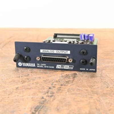 Yamaha MY8-DA96 8-channel Analog Output Card from M7CL | Reverb Yamaha MY8-DA96 8-channel Analog Output Card from M7CL | Reverb