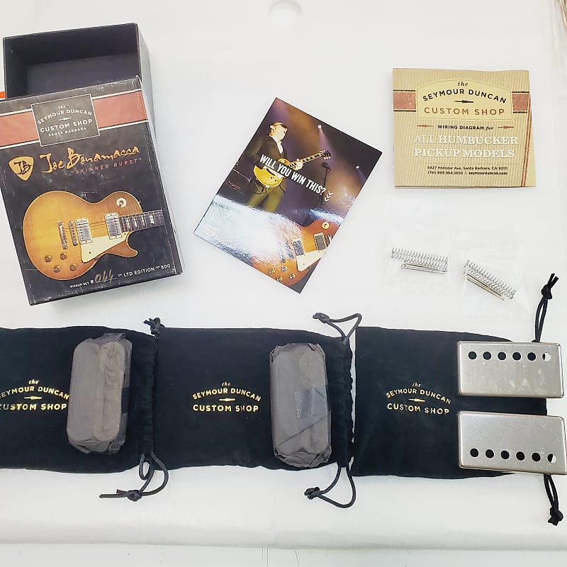 Seymour Duncan Joe Bonamassa skinner burst pickups | Reverb