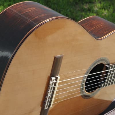 Brazilian Rosewood with Canadian Spruce Top (2020 ) Concert Classical Guitar Shellac /French Polish image 3