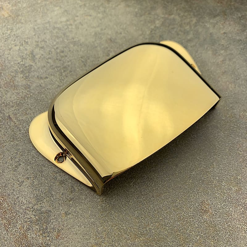 WD Music P bass Bridge Cover Gold PBBRG Reverb