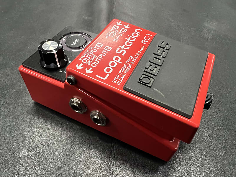 Boss RC-1 Loop Station Looper Pedal  - Red- Great shape! #1 image 1