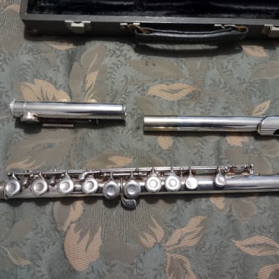 Haynes-Schwelm Flute 352025 1960's Silver | Reverb